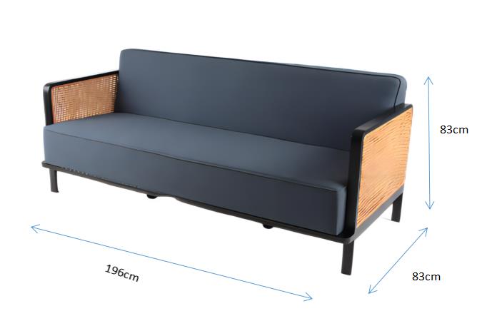 Linen Leisure 4 People Rattan Room Chair أثاث فندق نورديك الفاخر 0