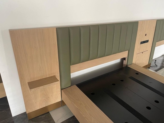 شراء أثاث غرفة نوم فندق Queen Headboard Modern Luxury التصنيع عبر الإنترنت