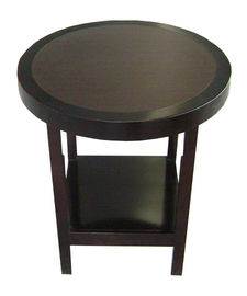 شراء HPL Top Wooden Hotel End Round Living Room Table لتصميم OEM التصنيع عبر الإنترنت