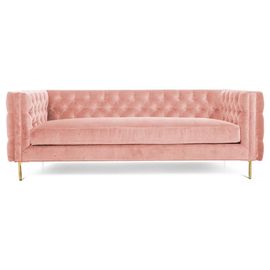 شراء أثاث منزلي تأجير أثاث حدث Pink Velvet Fabric مع 4 مجموعات صوفا بقاعدة خشبية صلبة من المعدن الذهبي التصنيع عبر الإنترنت