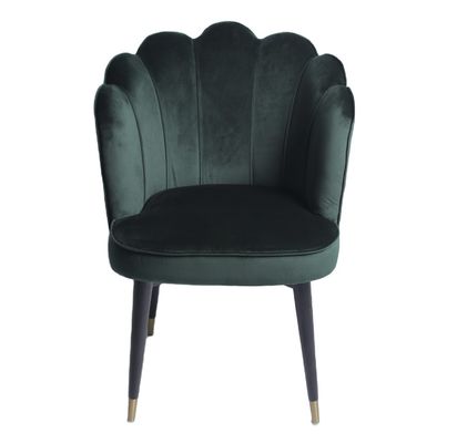 شراء كرسي الطعام الحديث W49cm D 47cm H82cm Nordic Velvet التصنيع عبر الإنترنت