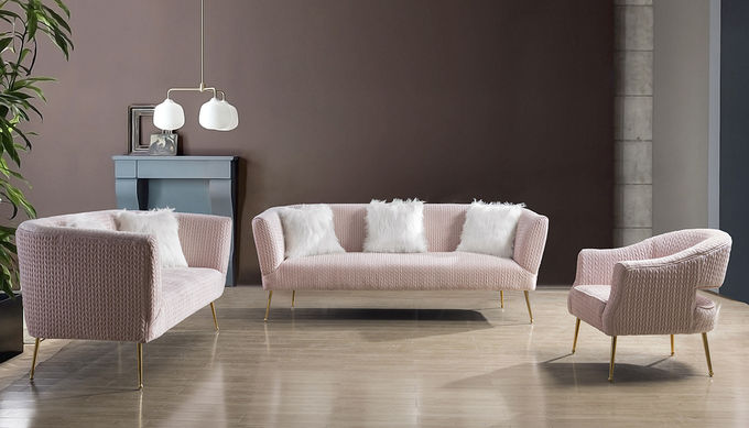 2 مقعد 150 * 78 * 78 سم أرائك على الطراز الفرنسي 0